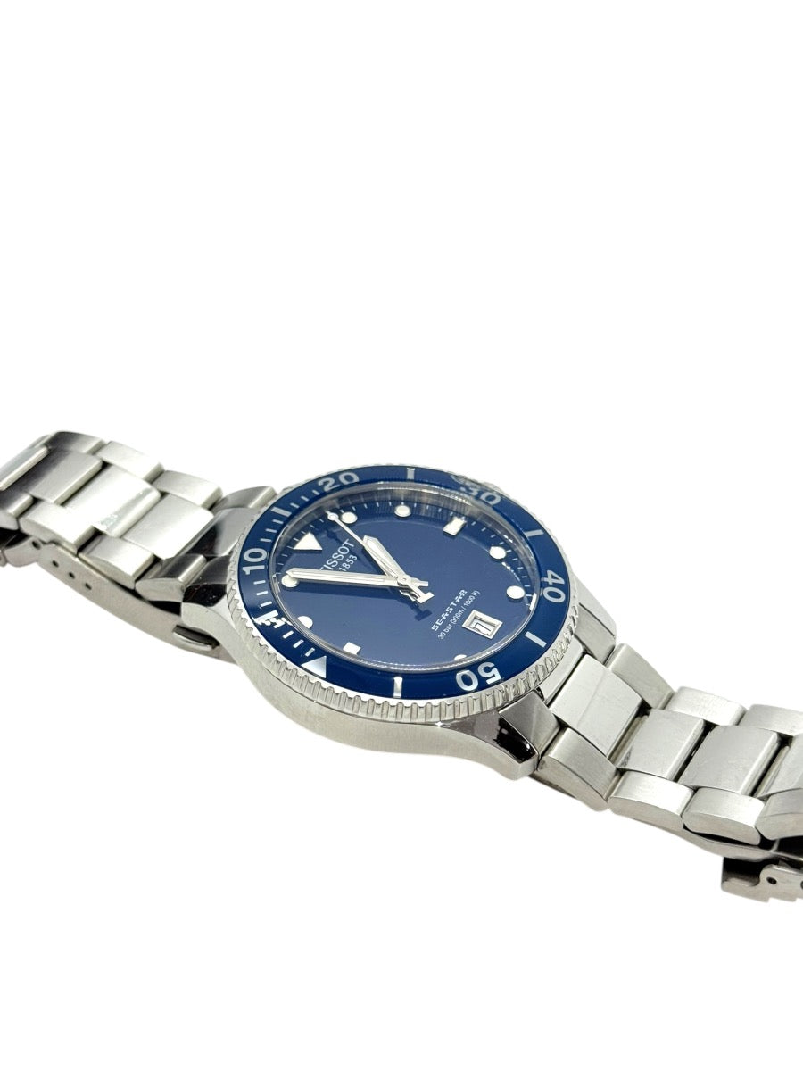 (READ) Tissot Seastar 1000 40mm Blue Dial Stainless Steel T1204101104100