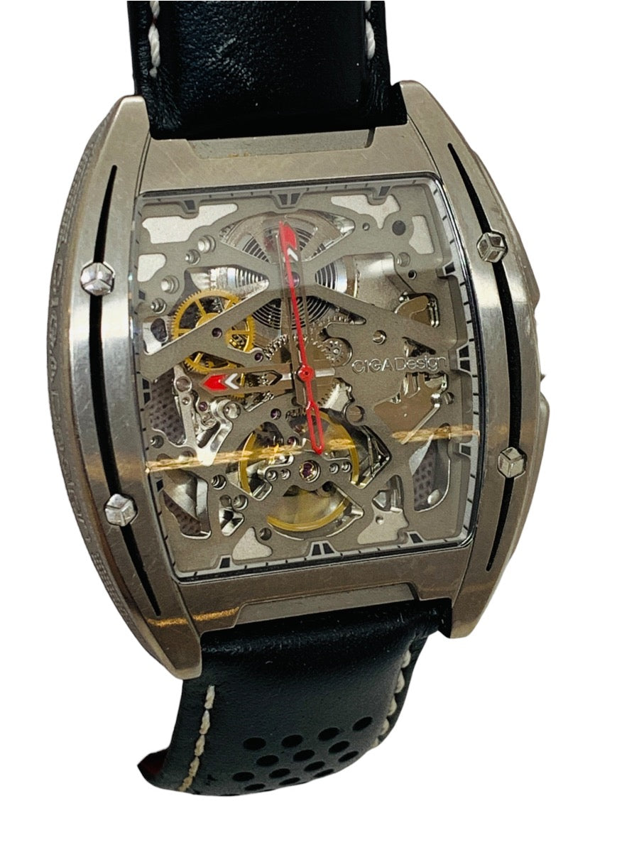 CIGA Design Skeleton Z Series Titanium Automatic Mechanical Wristwatch