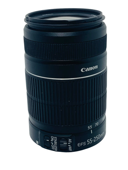 Canon Zoom Lens EF-S 55-250mm 1:4-5.6 IS ii Macro 1.1m/3.6ft