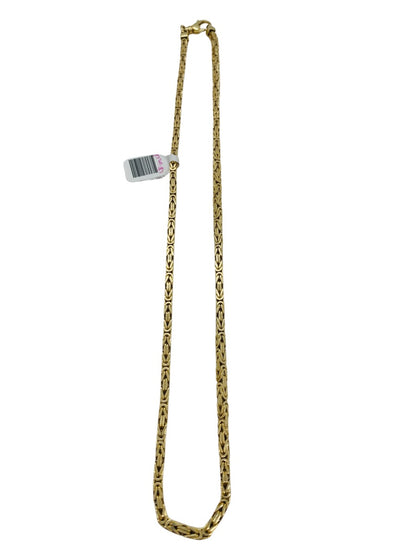 14K Yellow Gold Byzantine Chain | Size 19 in | 38.4g