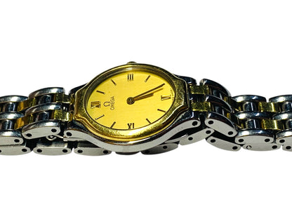 Omega De Ville Quartz Lady's Watch 18k S.Steel 23mm 2-Tone 4260.13.00 81LC450