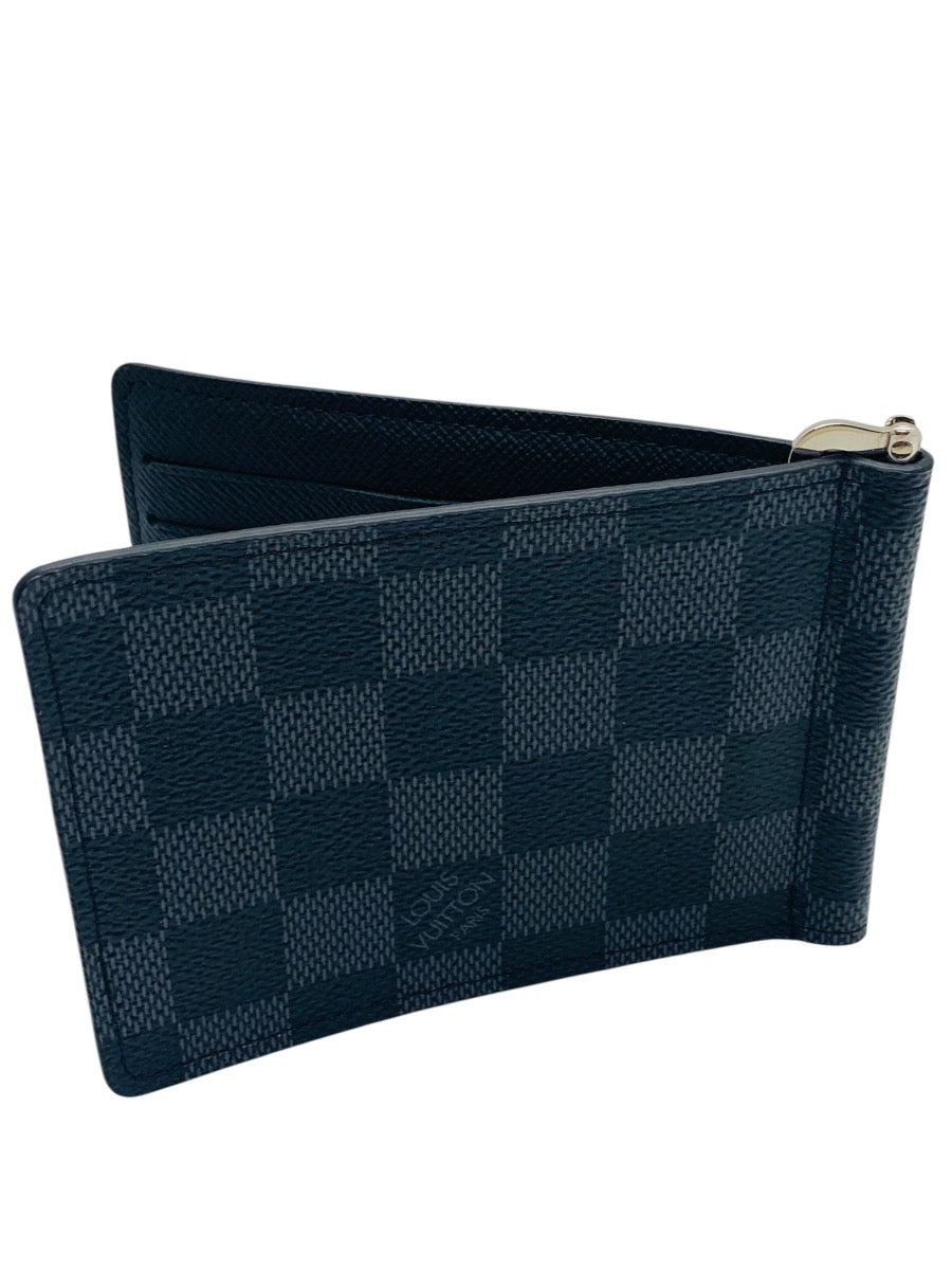 Louis Vuitton Damier Graphite Black Organizer Wallet Money Clip (MB0129)