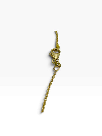 14K Yellow Gold Necklace | Size 18 | 2.2g