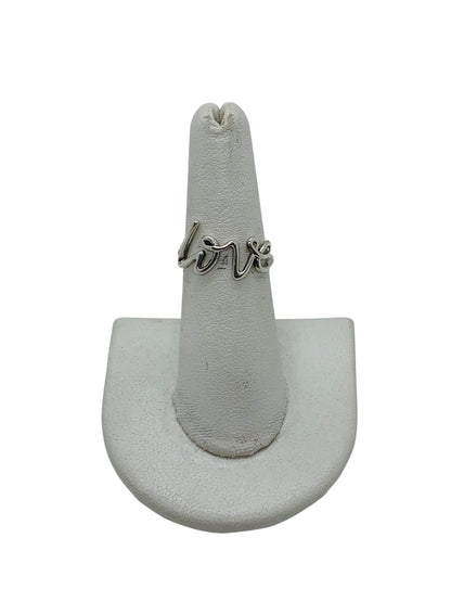Tiffany & Co .925 Paloma Picasso "Love" Ring Size 6.5 | 1.7 Grams