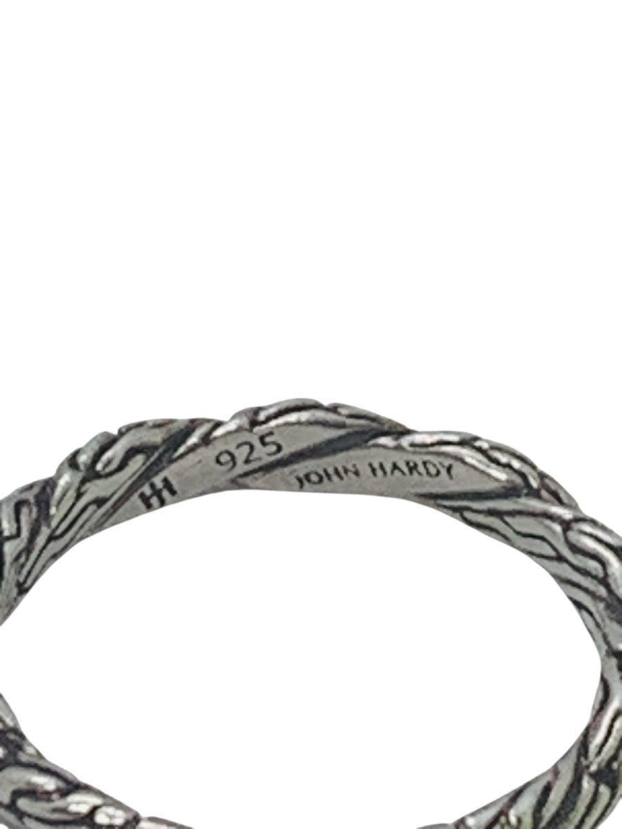 John Hardy Sterling Silver Classic Chain Twisted Ring Size 7| 2.2 Gr