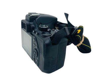 Nikon D3500 DSLR Camera w/ Nikon AF-P Nikkor 18-55mm Lens - Black