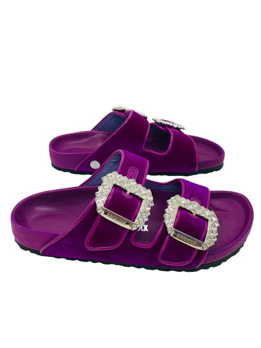 Manolo Blahnik for Birkenstock Arizona Fuschia | Size 38