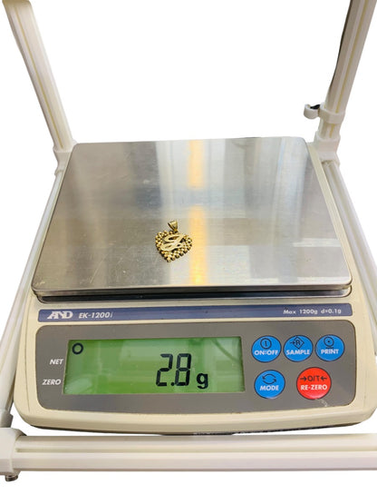 10K Yellow Gold "J" Pendant | 2.8g