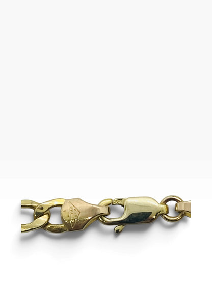 10K Yellow Gold Figaro Chain 5.8 Grams | 5mm Width | 24" Length