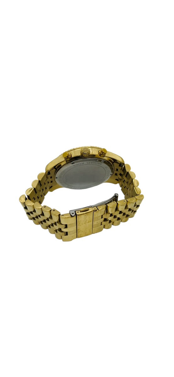 Michael Kors MK-8281 Quartz Gold-Tone Wrist Watch for Men 45mm