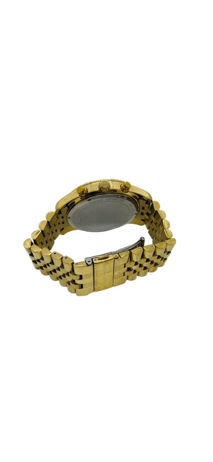 Michael Kors MK-8281 Quartz Gold-Tone Wrist Watch for Men 45mm