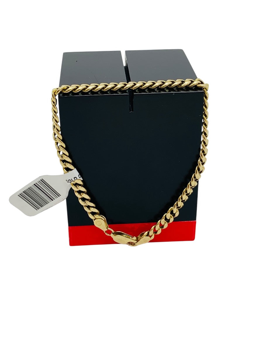 10K Yellow Gold Curb Chain | Size 7 1/2 | 3.8g