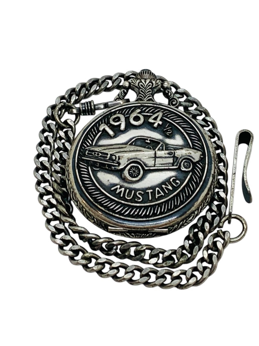 Relic 1964 1/2 Ford Mustang Pocket Watch Quartz (Made by Fossil)