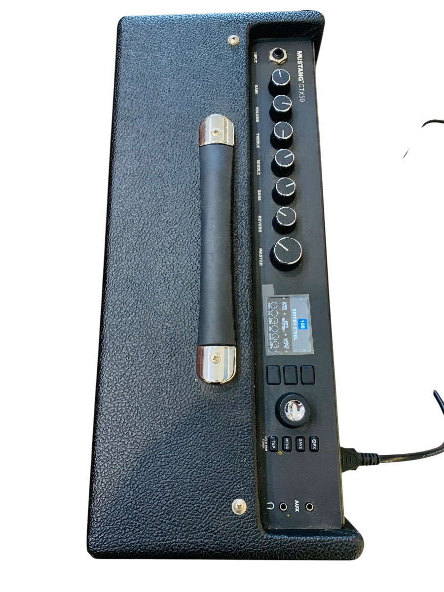 Guitar Amp 50W 19W x 17H x 8L Power Cable Included