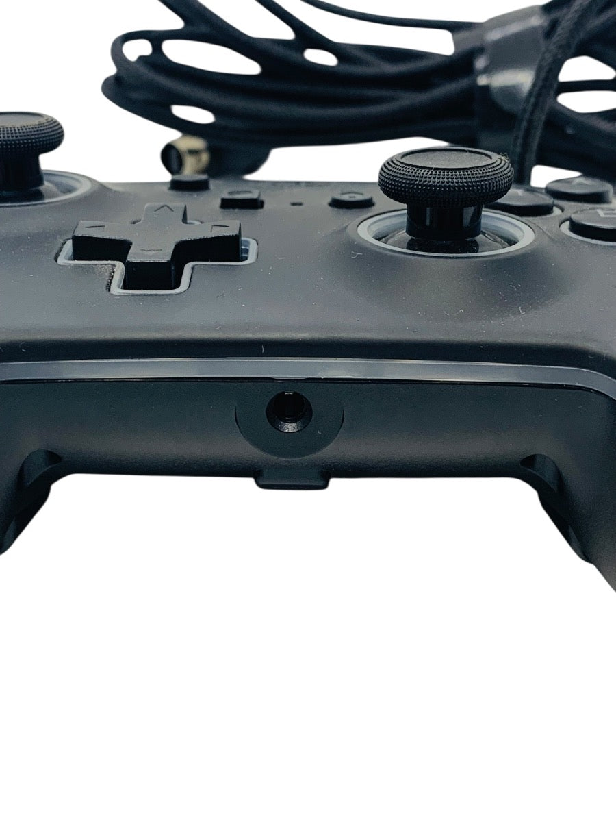 Nintendo Power A Enhanced Wired Controller Black LED Controller