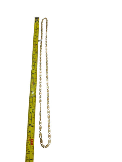 3 Tone 10K Gucci Gold Chain | Size 25 | 16.3g