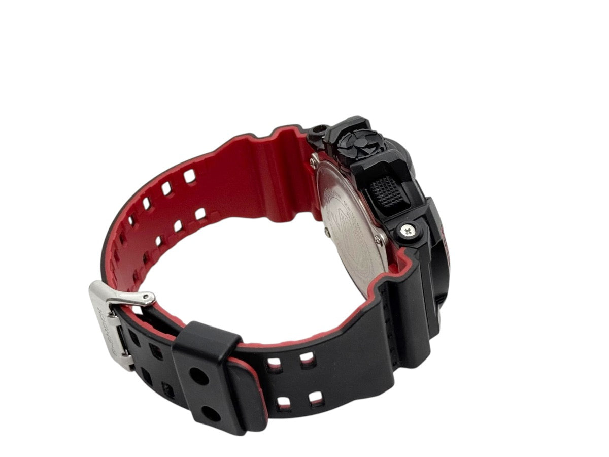 Casio G-Shock Analog Digital Black/Red Resin GA-400HR Mens Watch