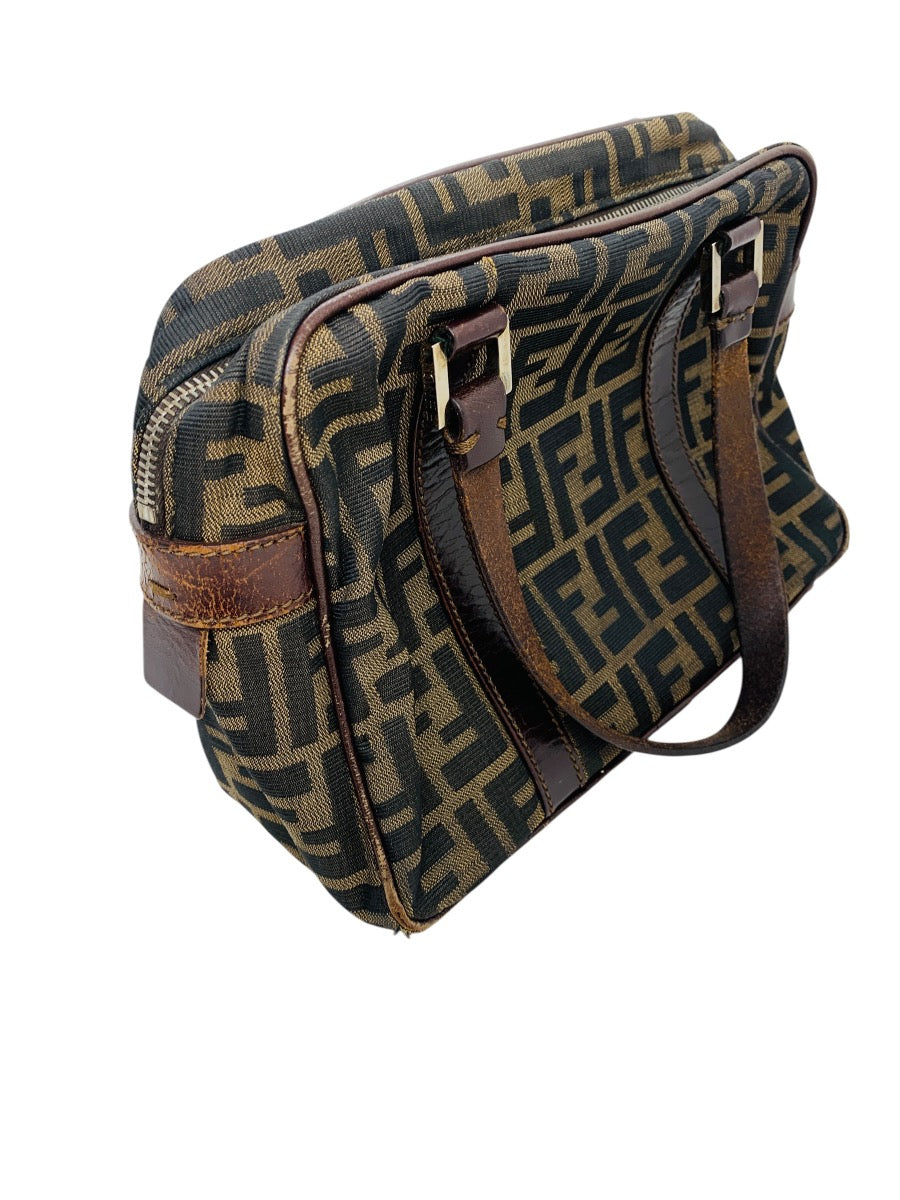 Fendi Brown Zucca Handbag
