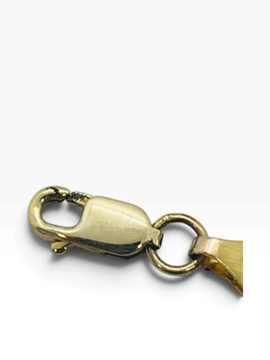 10K Yellow Gold Figaro Bracelet Unisex 2.2 Grams | 8" Length | 5mm Width