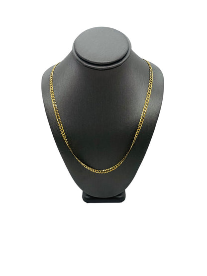 14K Yellow Gold Curb Chain | Size 20 | 7.5g