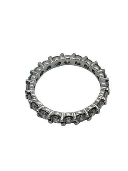 Platinum Lady's Wedding Eternity Band Lab Grown Diamonds 1.6 CTW