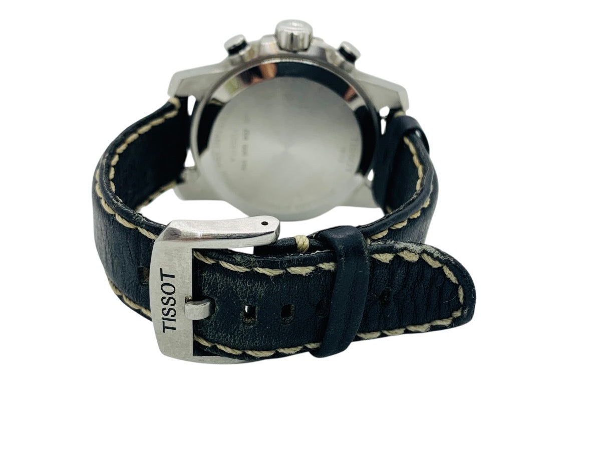 Tissot Supersport Chrono Black Dial Black Strap Men's Watch T125617A