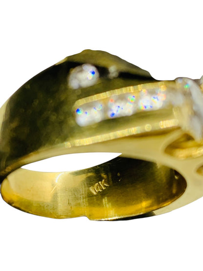 14K Yellow Gold Ring | Size 9 | 18g