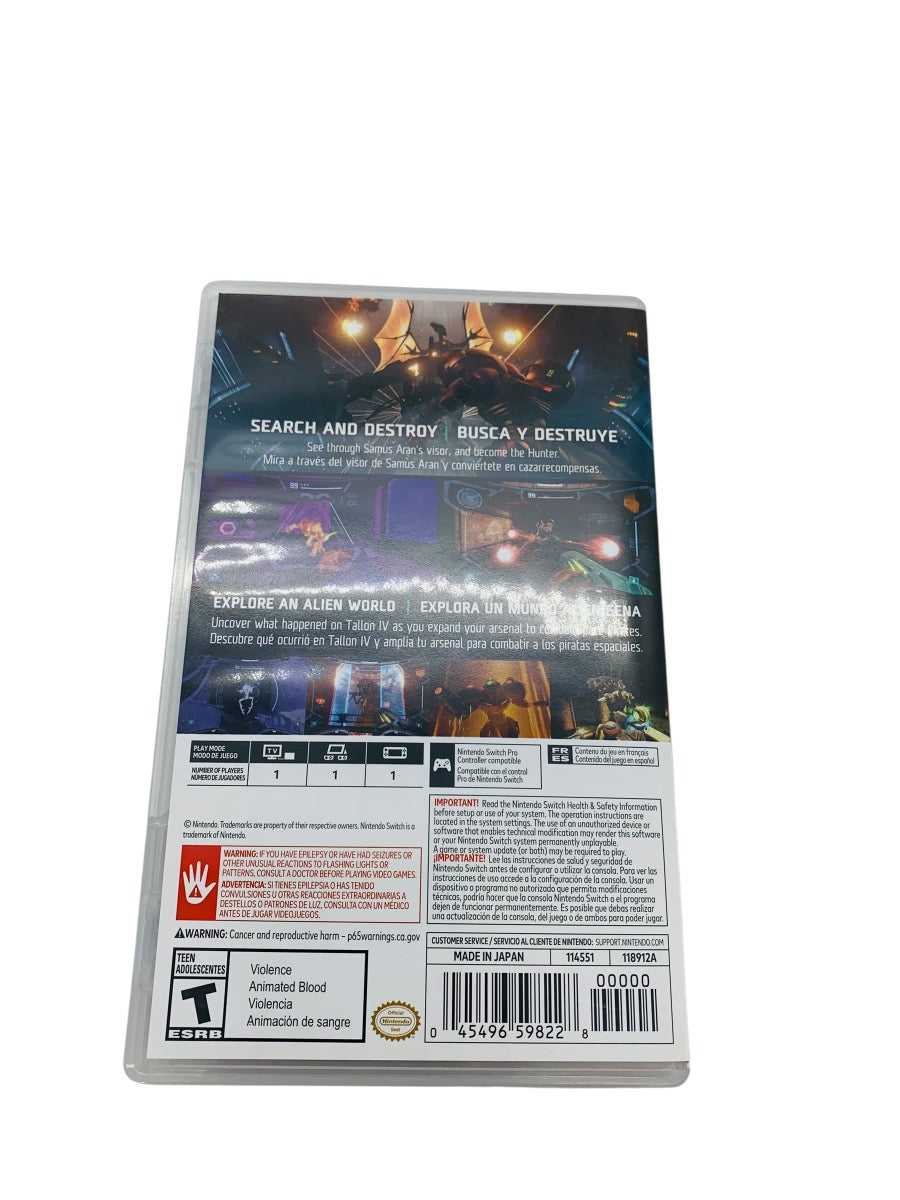 Metroid Prime Remastered - Nintendo Switch