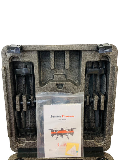 Swellpro FD1 Drone Fisherman Orange/Black 24.7 x 24.7 x 8.6 in