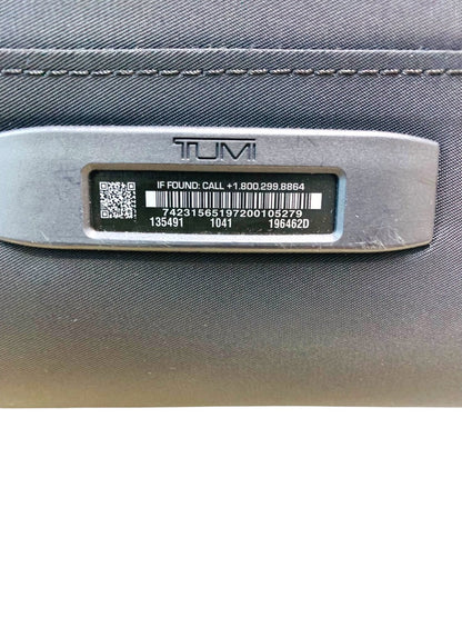 Tumi Voyageur Leger Oxford Compact 4 Wheel Carry-On Case Black