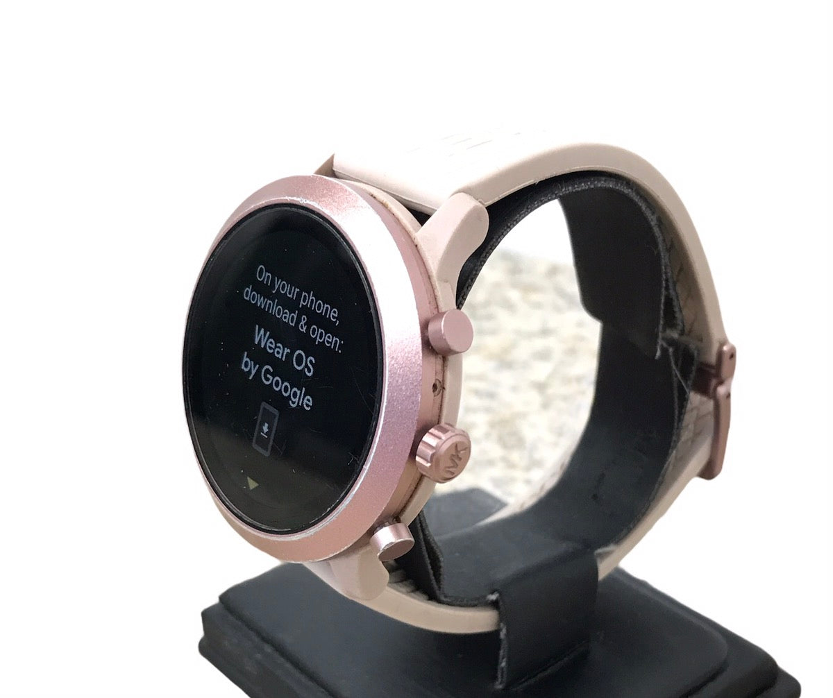 Michael Kors MKGO Pink Smartwatch MKT5070 (FOR PARTS)