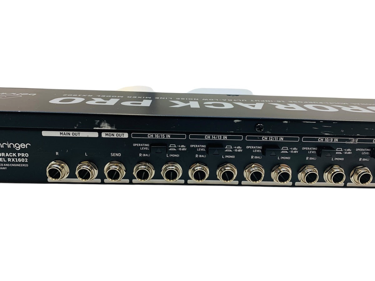 Behringer Eurorack Pro Professional Multi-Purpose 16 Input Low Noise Mixer