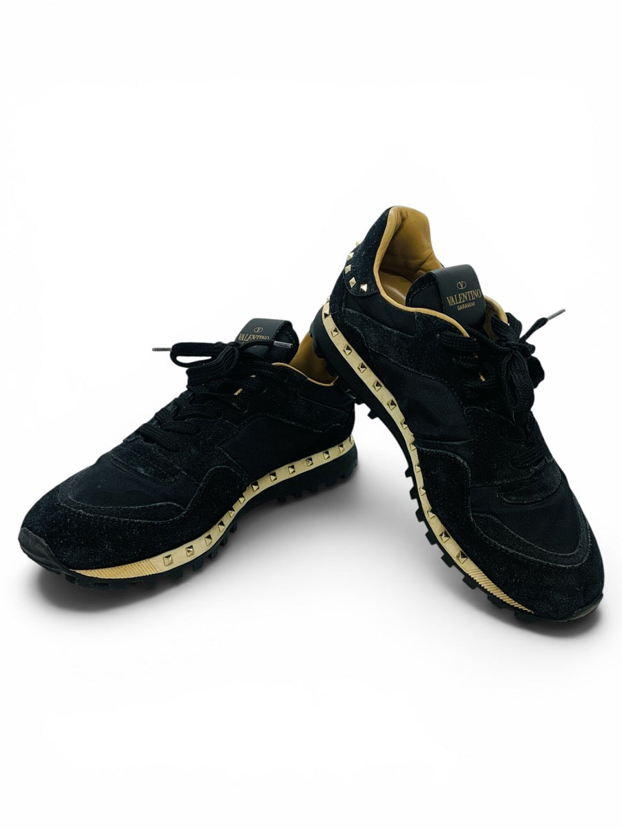Valentino Rockrunner Men's Sneakers | US 5.5 | Black