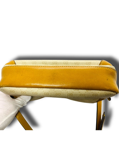 Gucci Micro GG Canvas Crossbody Shoulder Bag