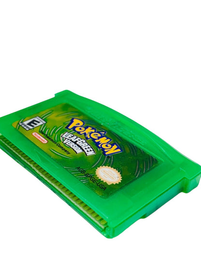 Pokemon Leaf Green Version Nintendo Cartridge Game Boy Advance 2002