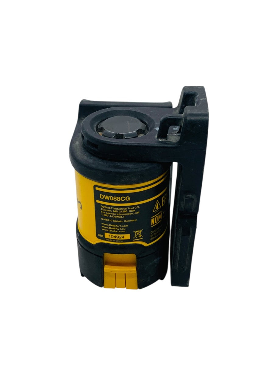 DeWalt DW088CG 165 ft. Green Beam Self-Leveling Cross Line Laser Level