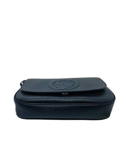 Gucci Disco Soho GG Black Chain Cross Body Handbag 536224