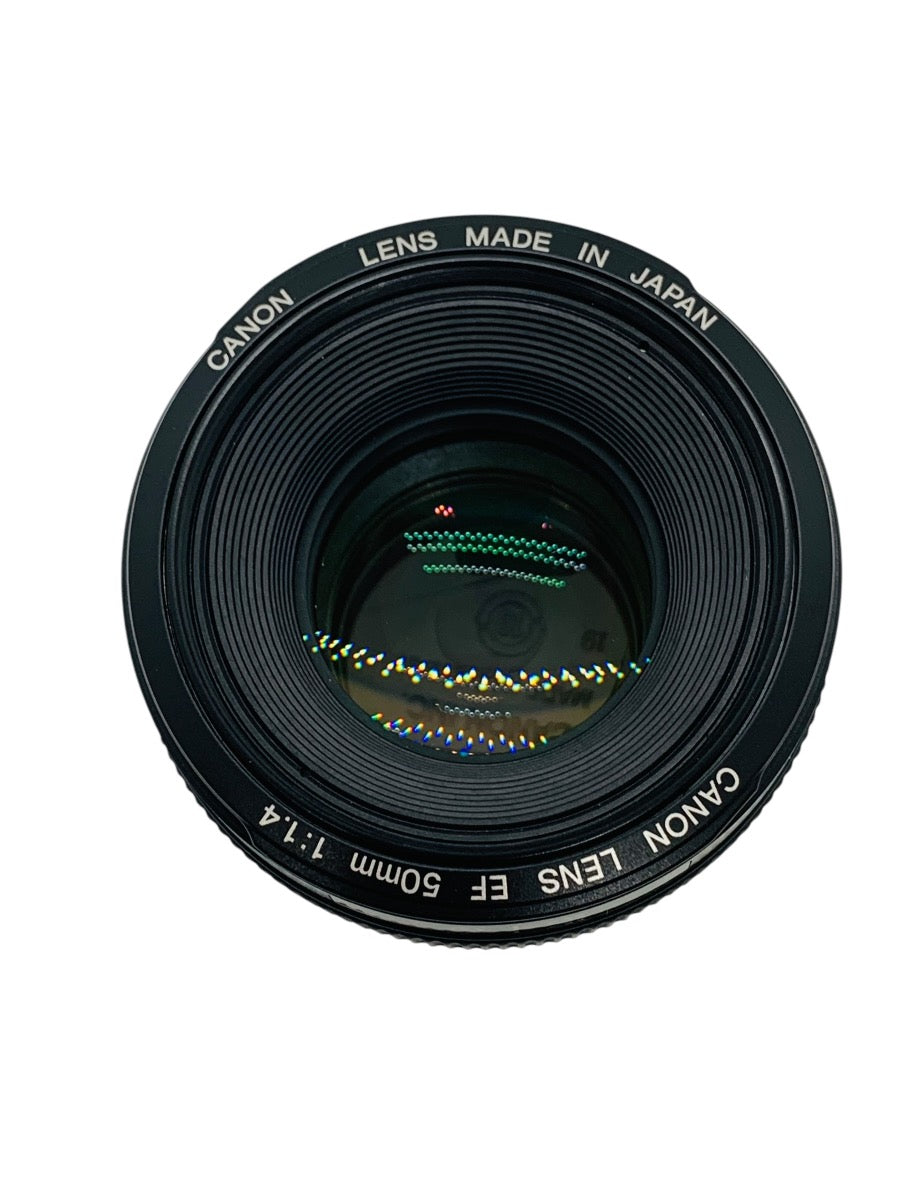 Canon Lens EF 50mm 1:1.4 Ultrasonic With Lens Caps & Hoya 58mm Filter