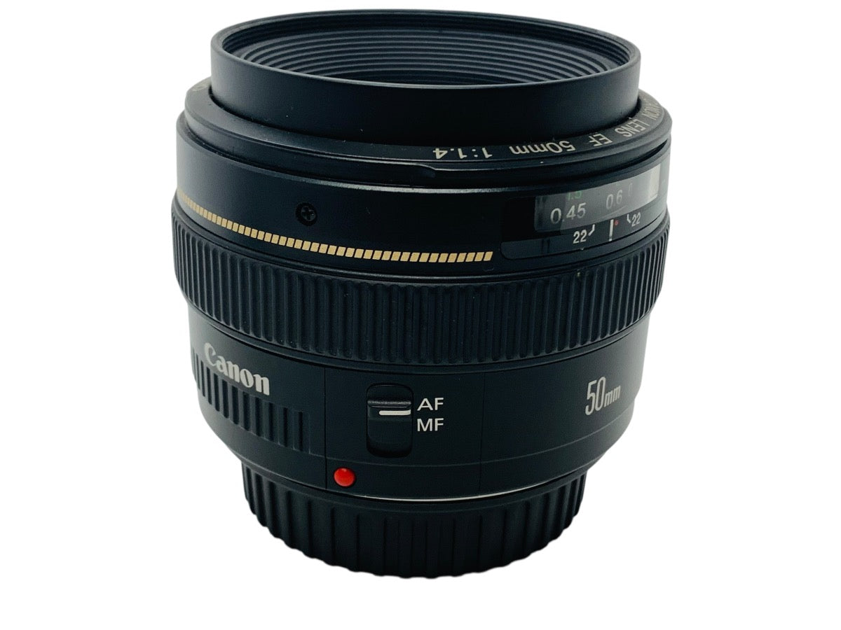 Canon Lens EF 50mm 1:1.4 Made In Japan w/ Platinum 58mm MC-UV Filter