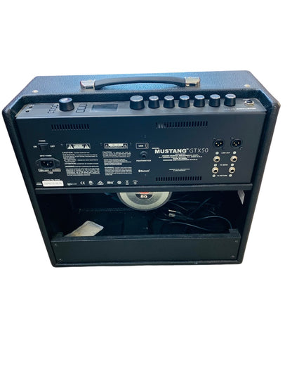Guitar Amp 50W 19W x 17H x 8L Power Cable Included