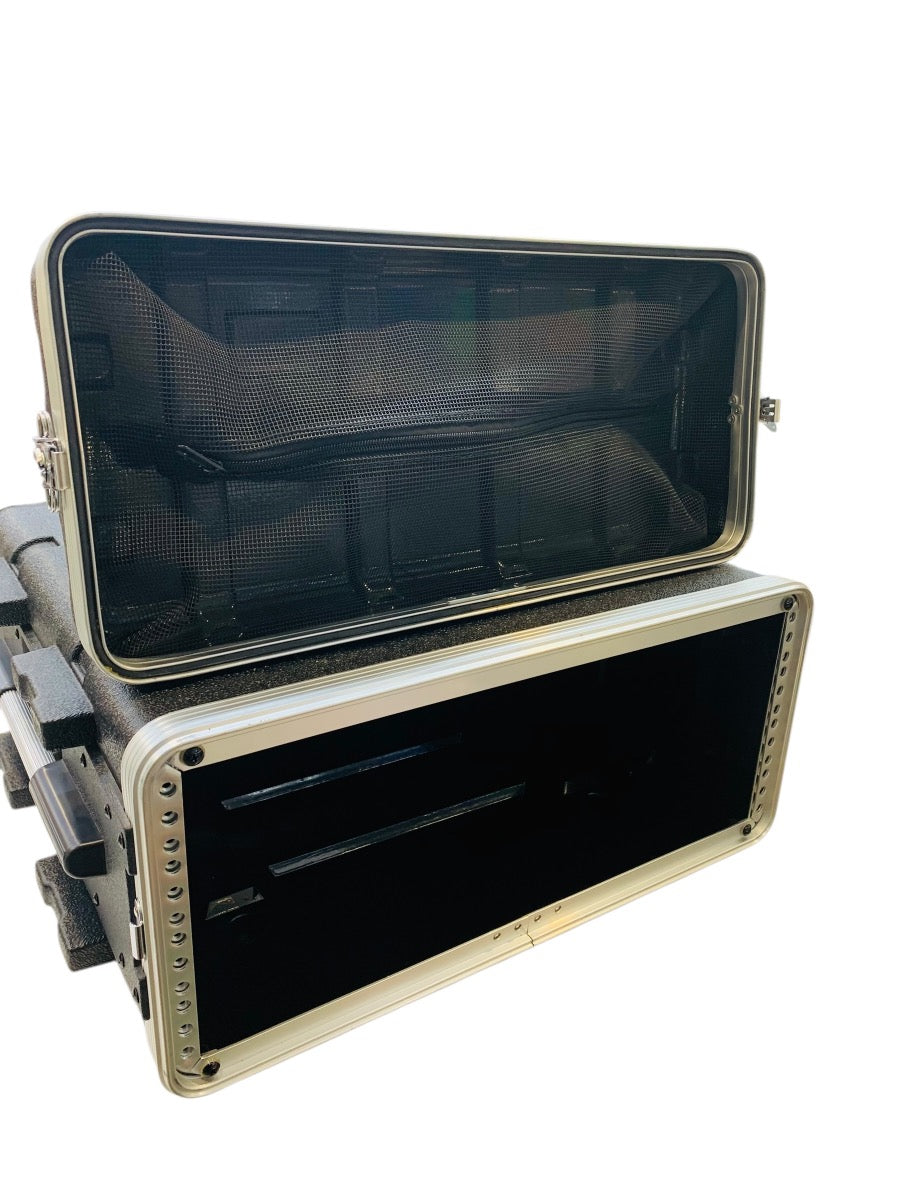 Sound Town Lightweight 4U DJ Rack/Road Case with ABS,19” Depth