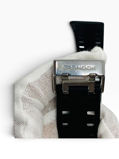 Casio G-Shock 5522 Digital Watch 52.5mm Blue Face Black Rubber Band