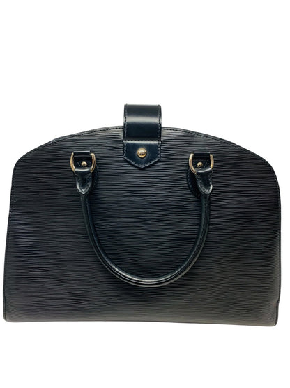 Louis Vuitton Pont Neuf Leather Handbag Black