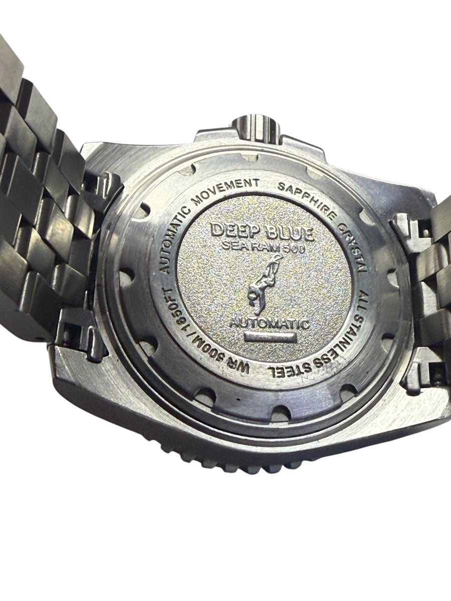 Deep Blue Sea Ram 500 Automatic Watch 46mm Stainelss Steel White