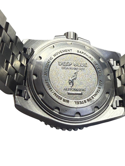 Deep Blue Sea Ram 500 Automatic Watch 46mm Stainelss Steel White