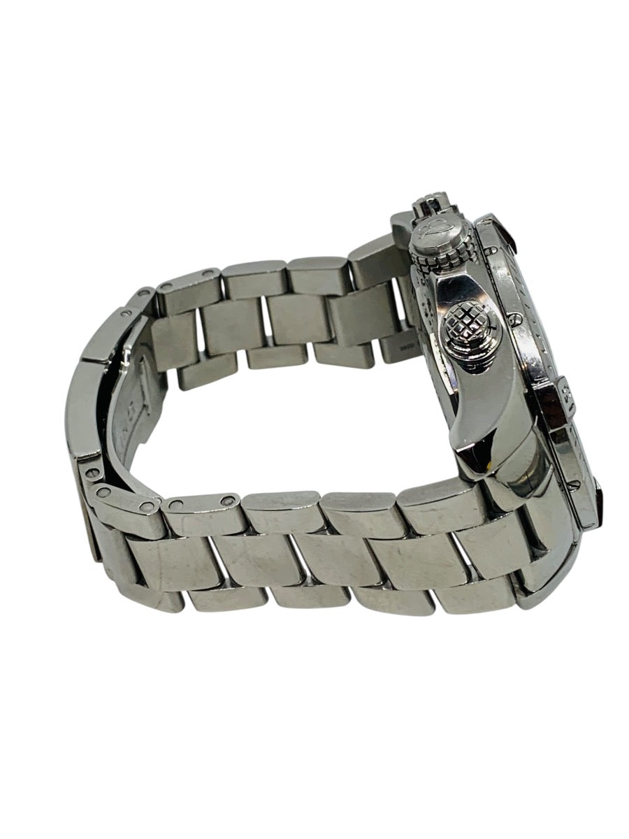 Breitling Super Avenger Chronograph A13375 48mm Black Dial Stainless Steel