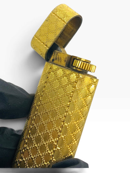 Vintage Luxury Cartier Les Must Gold Plated Lighter  Made in France