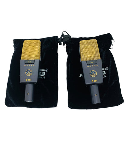 AKG C414 XLII XL2 ST Condenser Microphone Live/Studio Mic (Stereo Matched Pair)