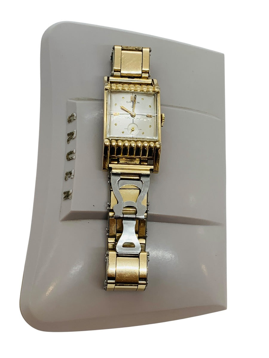 Gruen 10K Gold-Filled Precision Watch