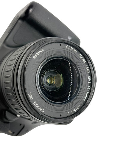 Canon EOS Rebel T3i - 18.0MP - DSLR Camera w/ EF-S 18-55 Lens (READ)